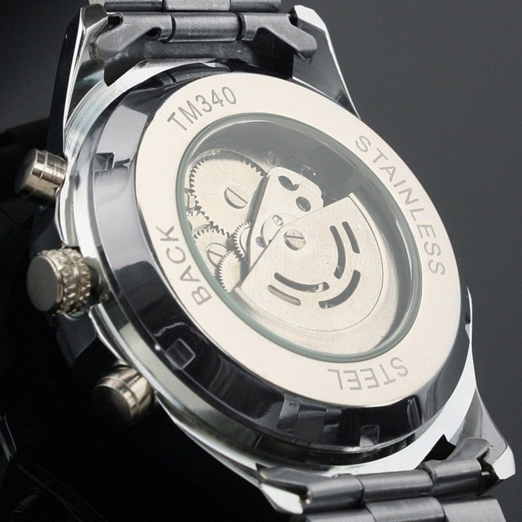Reloj Winner Skeleton Automático Moderno