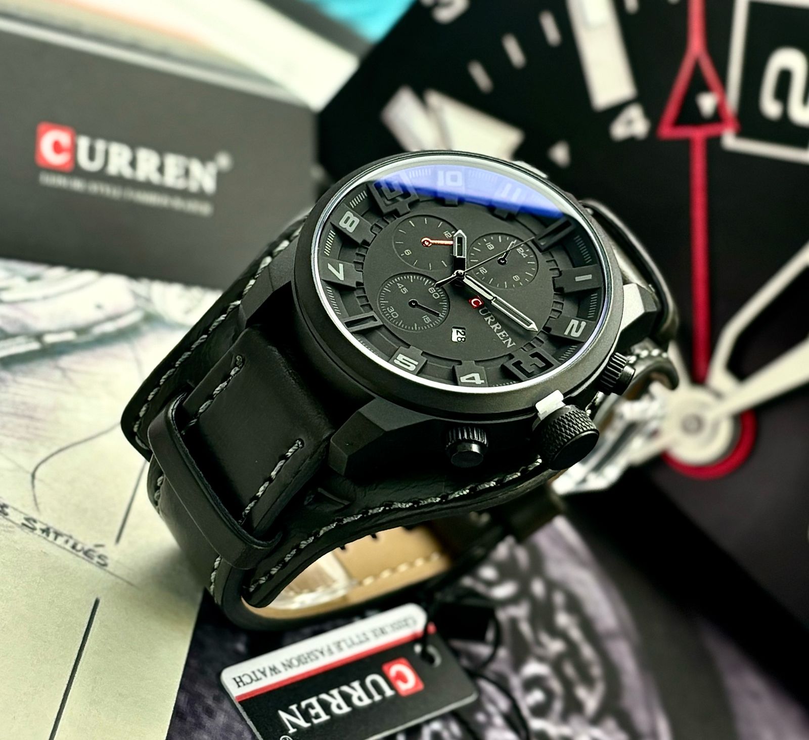Reloj Curren 8225 Mas Tarjeta Garantia