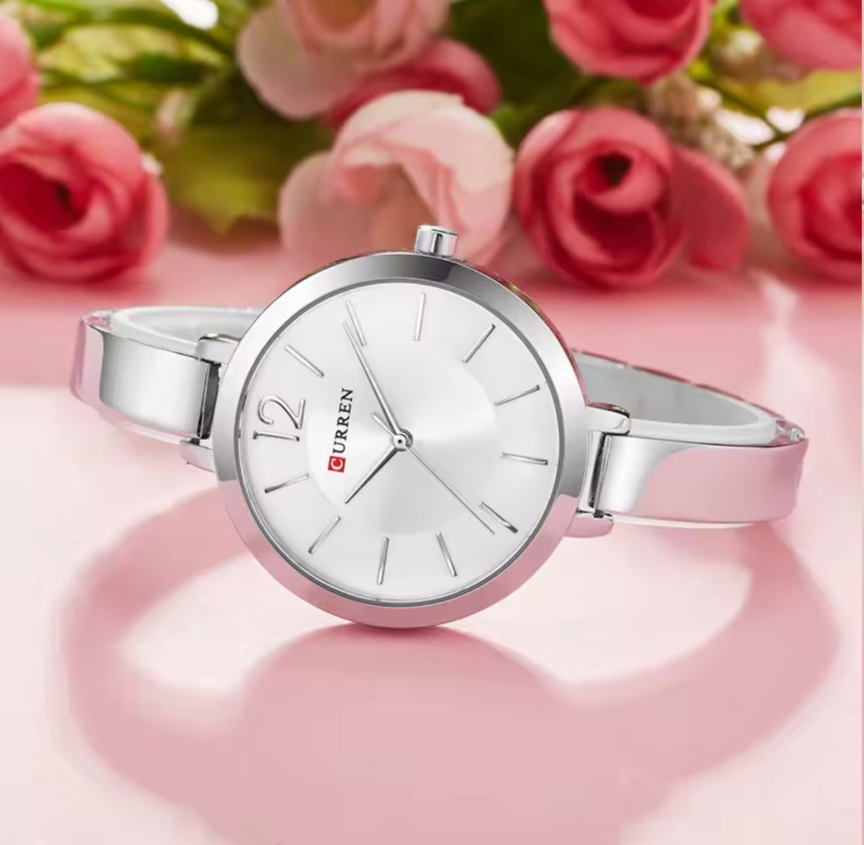 Reloj Curren 9012 Para Mujer Dama Negoci
