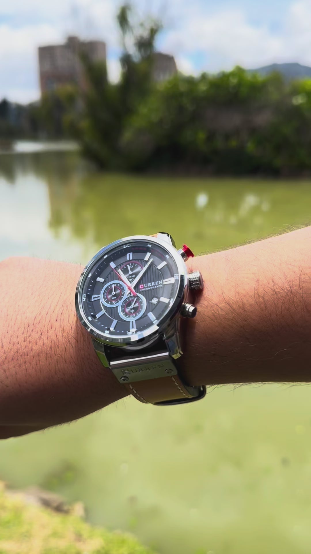 Reloj Curren 8291+tarjeta de garantía