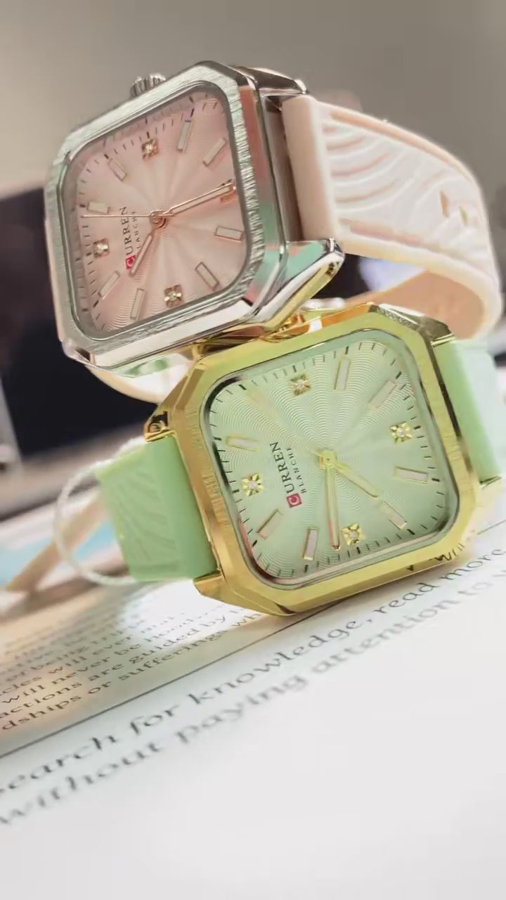 Reloj Curren 9113 Silicona Dama