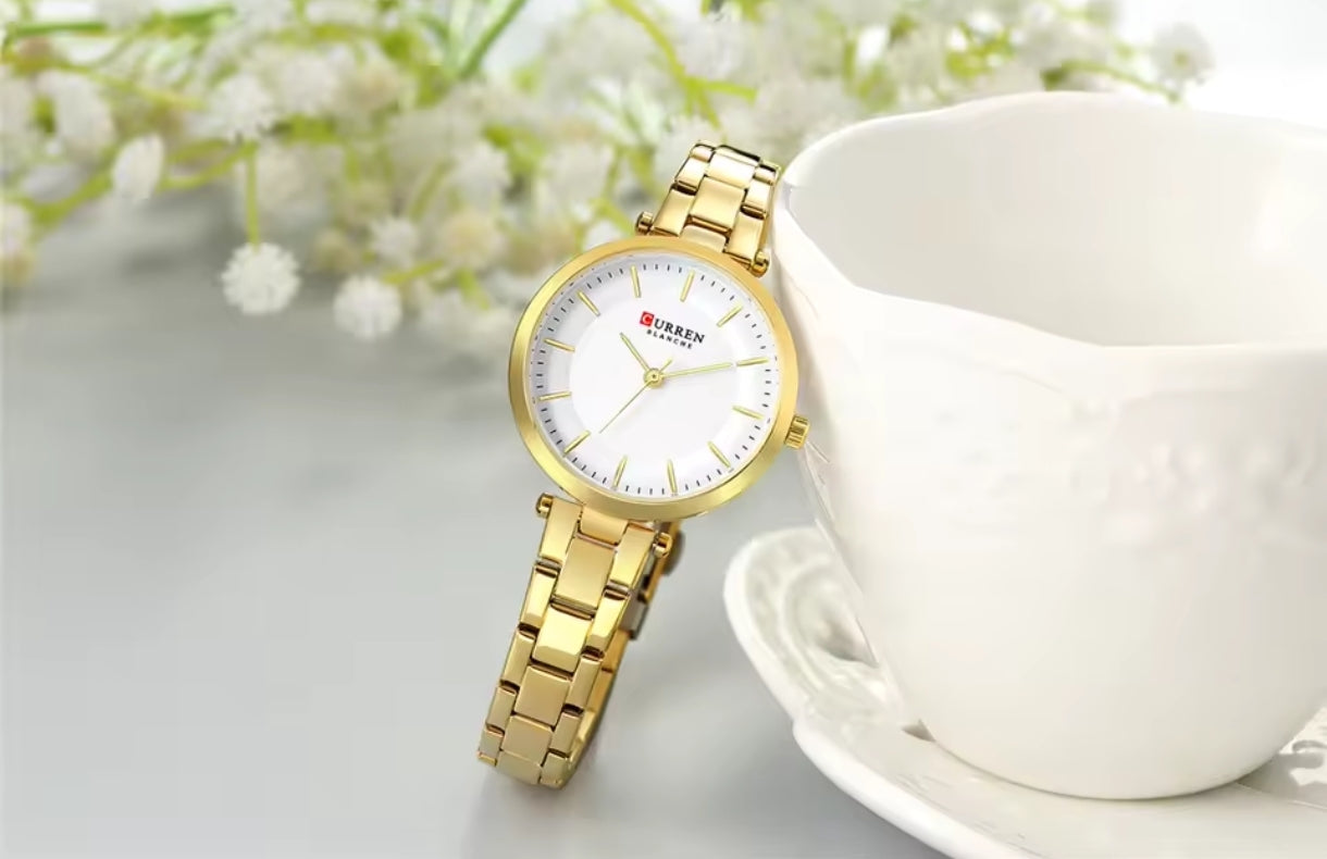 Reloj Curren 9054 Para Mujer Elegante