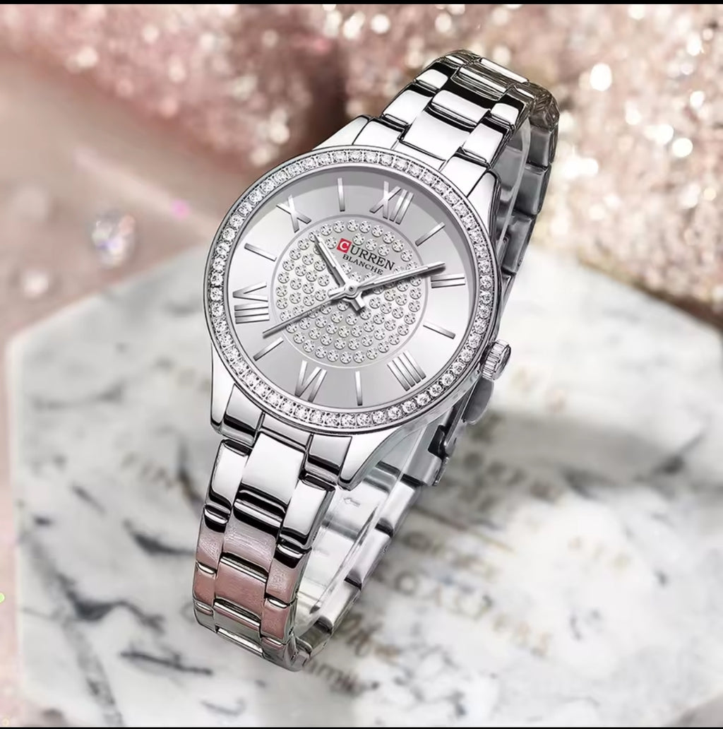 Reloj Curren 9084 Para Mujer Elegante