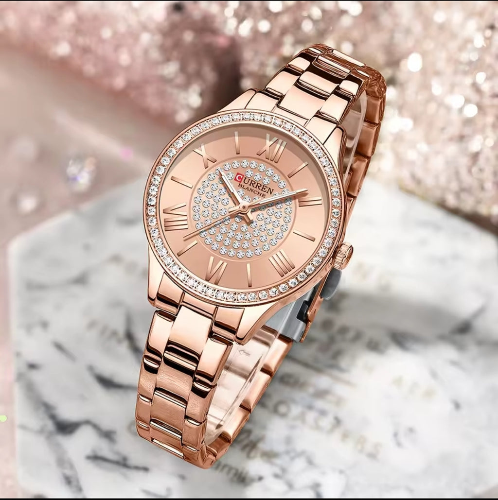 Reloj Curren 9084 Para Mujer Elegante
