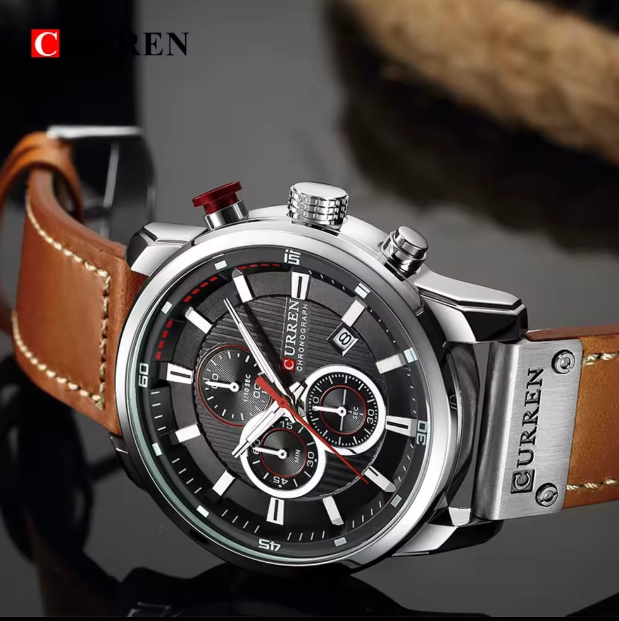 Reloj Curren 8291+tarjeta de garantía