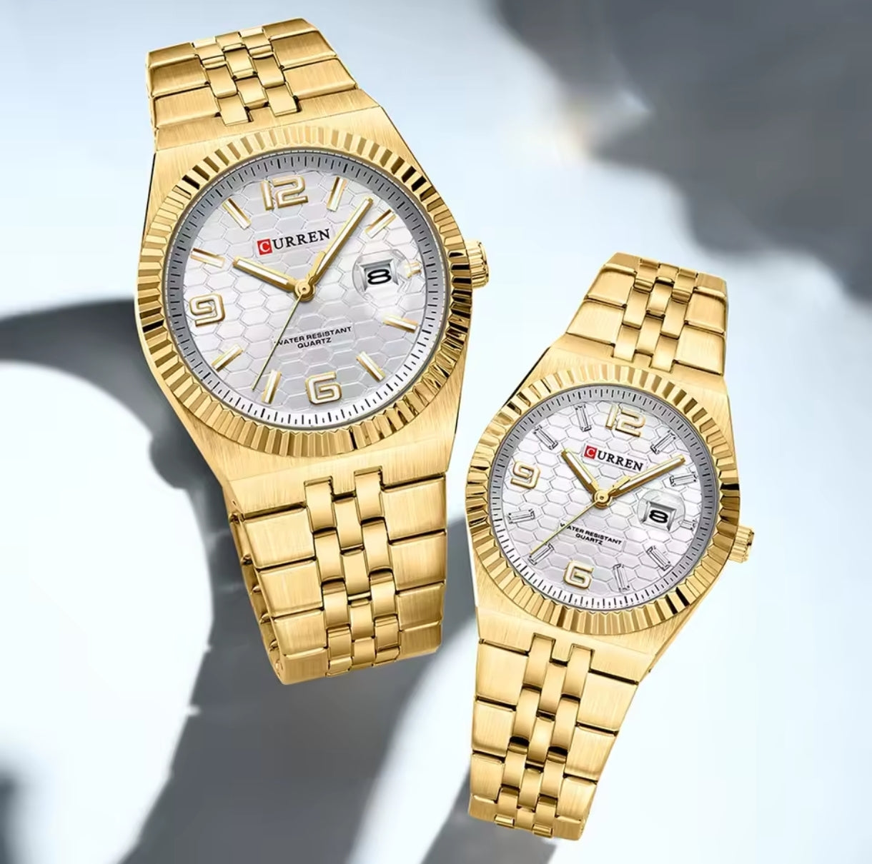 Reloj Curren 8498 Parejas mujer y hombre