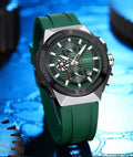 Reloj Curren 8462 Silicona crono NU