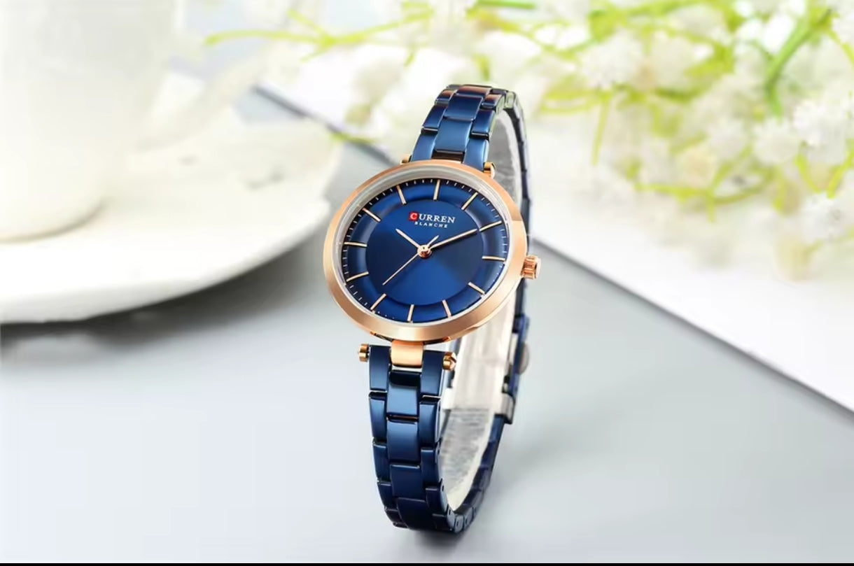 Reloj Curren 9054 Para Mujer Elegante