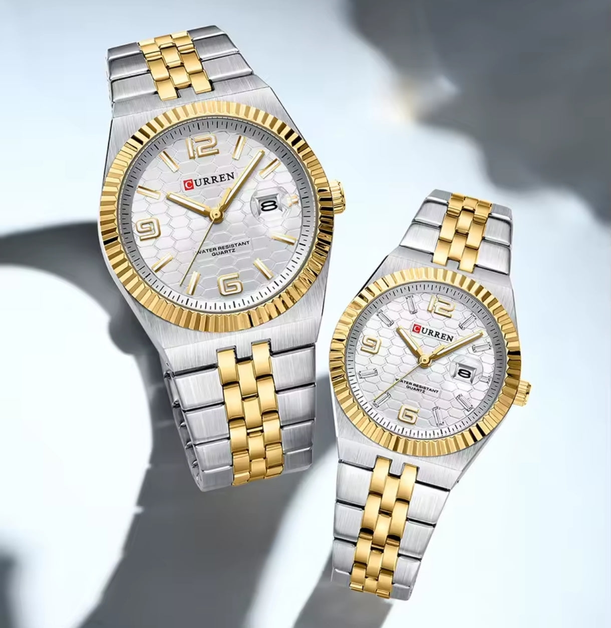 Reloj Curren 8498 Parejas mujer y hombre